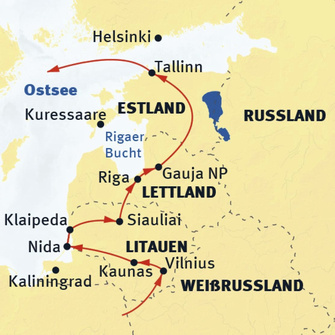 Das Schönste des Baltikums | Reise #3672