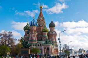 Die drei Hauptstädte Russlands: St. Petersburg, Moskau, Kasan