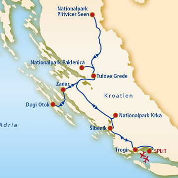 Rundreise Kroatien | Reise #3523